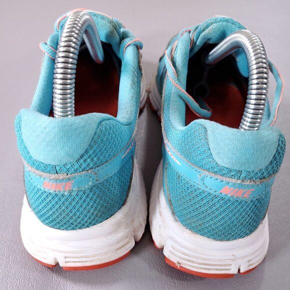 Nike Revolution 2 Running Shoes Womens 7.5 Aqua Coral Mesh Athletic Gym Sneaker - Picture 6 of 11